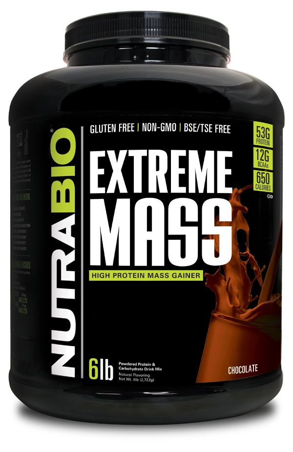 NutraBio Extreme Mass 6lb