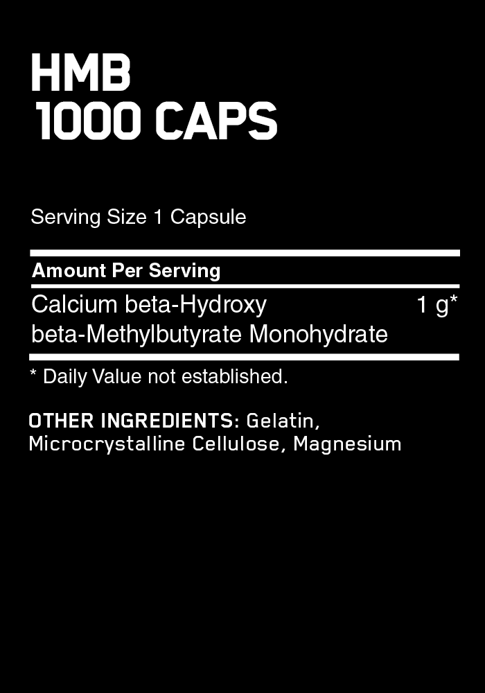 Optimum Nutrition HMB 1000 Caps 90caps - AdvantageSupplements.com
