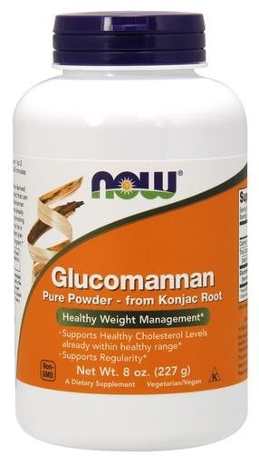 NOW Foods Glucomannan Pure Powder 8oz - AdvantageSupplements.com