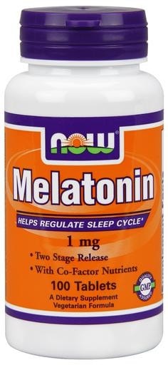 NOW Foods Melatonin 1mg 100tabs - AdvantageSupplements.com