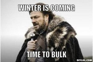 The bulking guide: How to bulk up in the winter