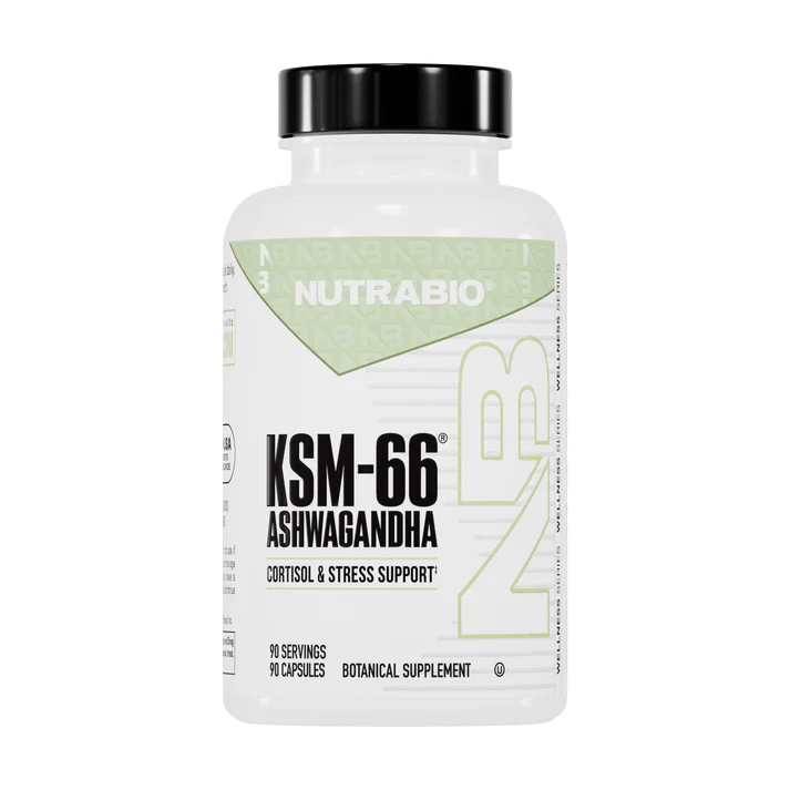 NutraBio Ashwagandha- 90/60 Caps