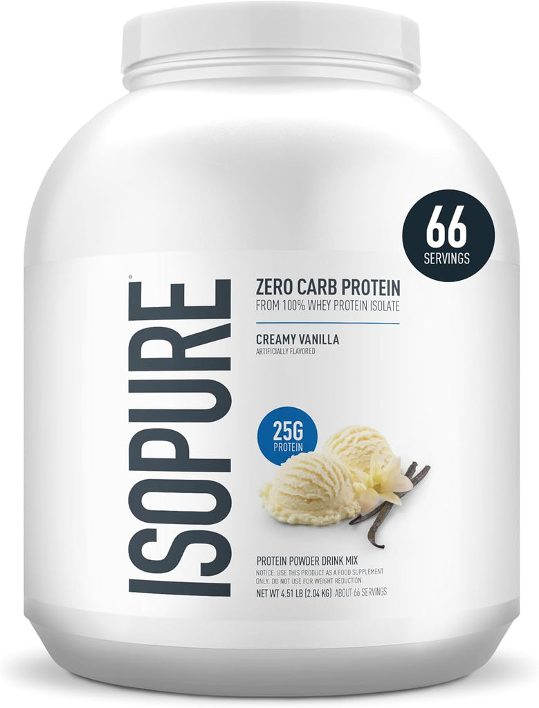 Nature's Best Zero Carb Isopure Protein 4.5lb