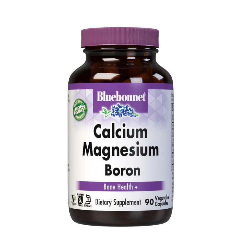 Bluebonnet Calcium Magnesium & Boron (90 Capsules)