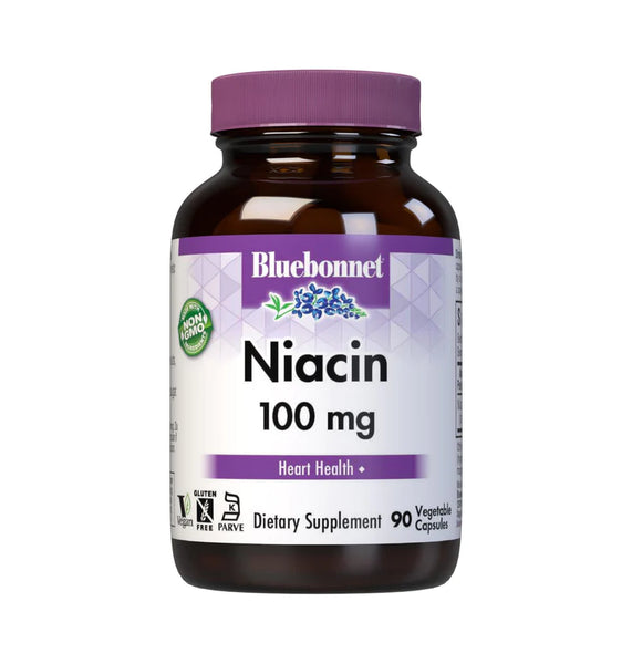 Bluebonnet Niacin 100mg (90 Capsules)