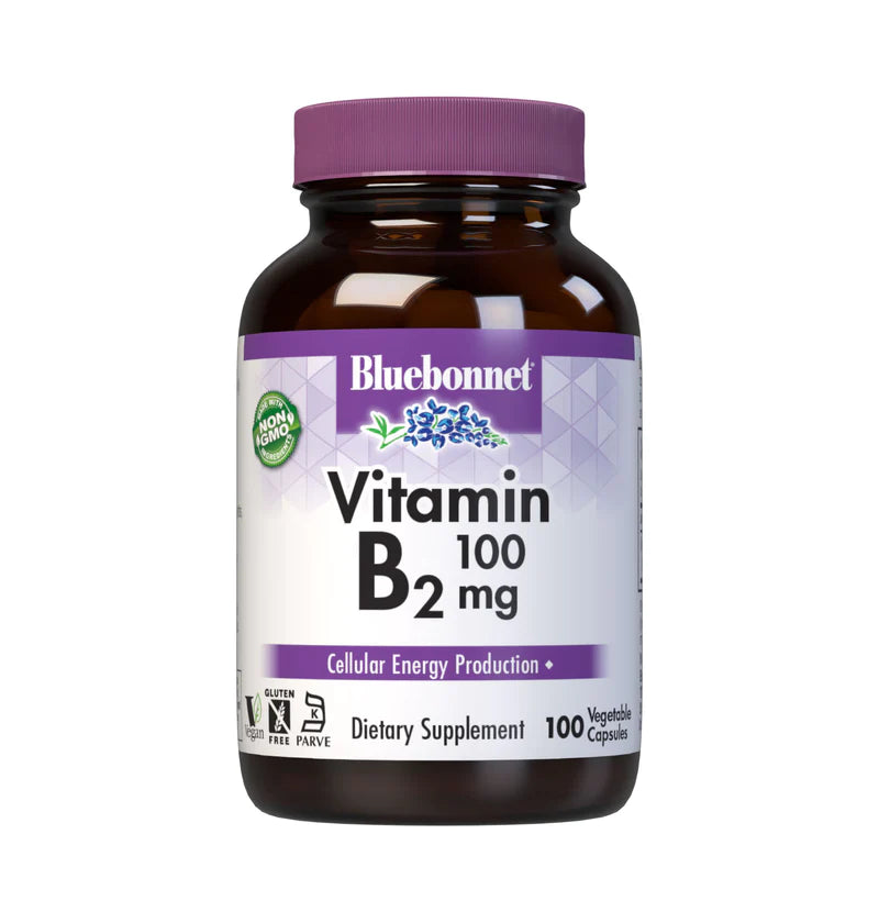 Vitamin B2 100mg (100 Capsules)