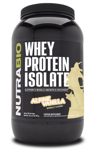 Nutrabio Whey Protein Isolate 2lbs