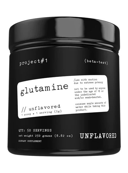 Project 1 Glutamine (50 Servings)