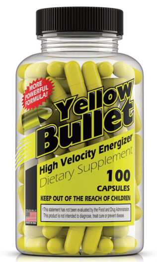 HardRock Supp Co. Yellow Bullet 100caps