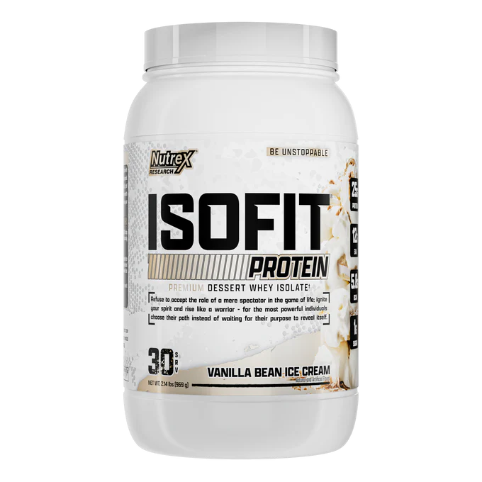 Nutrex IsoFit Whey Protein Isolate 30 servings