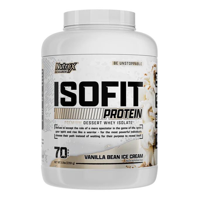 Nutrex IsoFit Whey Protein Isolate 70 servings