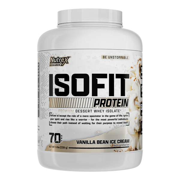 Nutrex IsoFit Whey Protein Isolate 70 servings