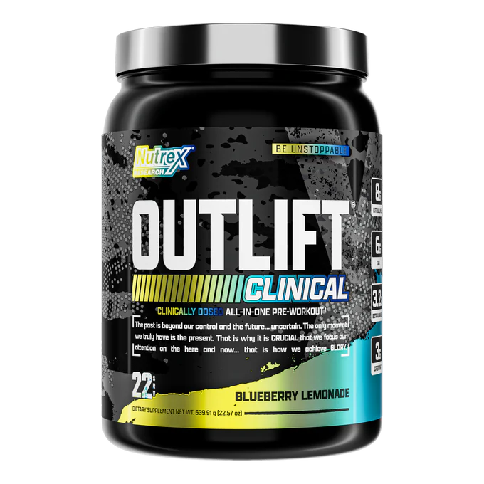 Nutrex Outlift Clinical Pre-Workout (22 servings)