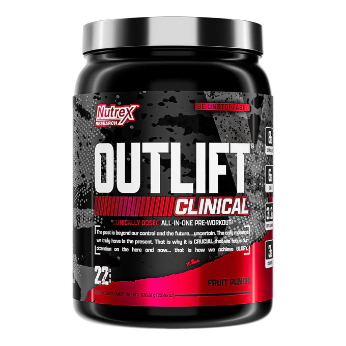 Nutrex Outlift Clinical Pre-Workout (22 servings)