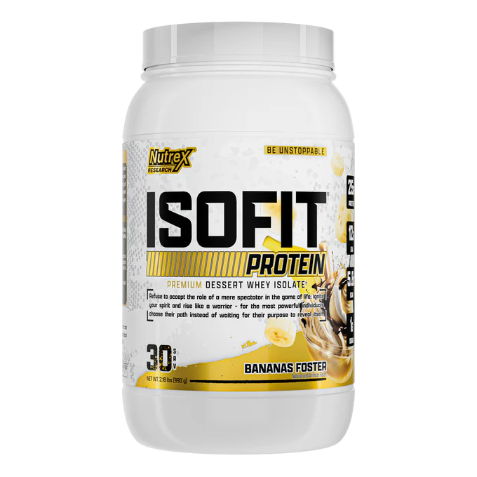 Nutrex IsoFit Whey Protein Isolate 30 servings