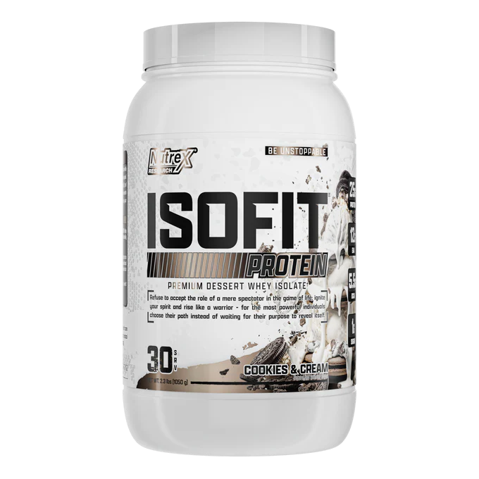 Nutrex IsoFit Whey Protein Isolate 30 servings