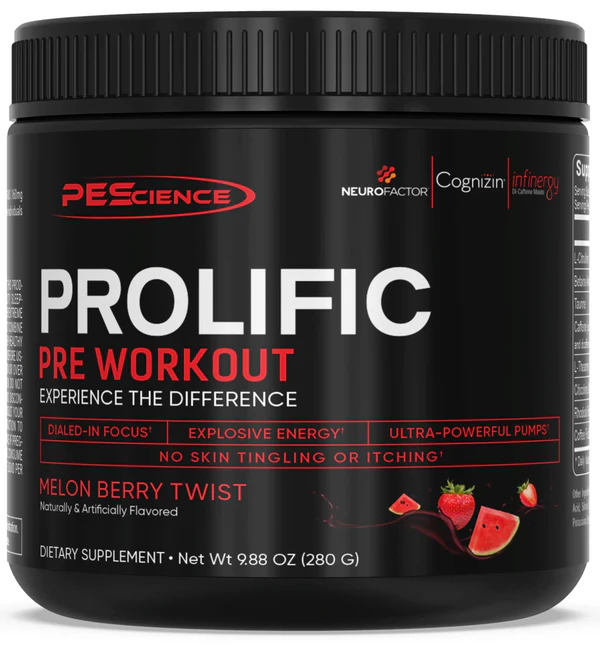 PEScience Prolific Pre-Workout 280gm