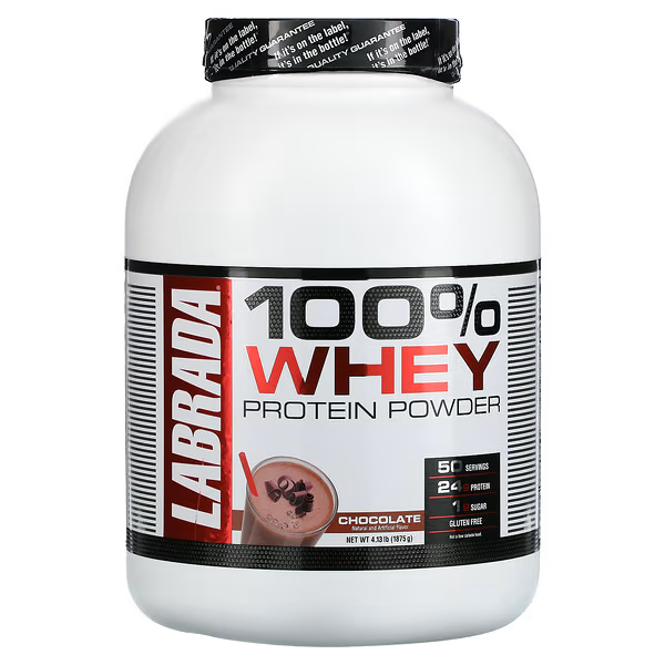 Labrada 100% Whey Protein Powder 50 Servings