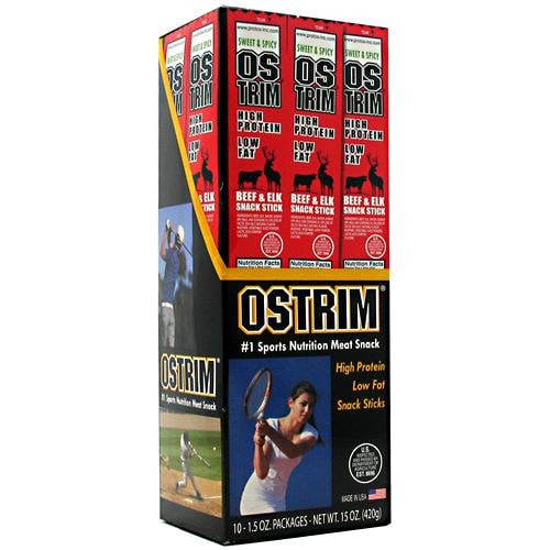 Ostrim Beef/Elk Stick (10 sticks) - AdvantageSupplements.com