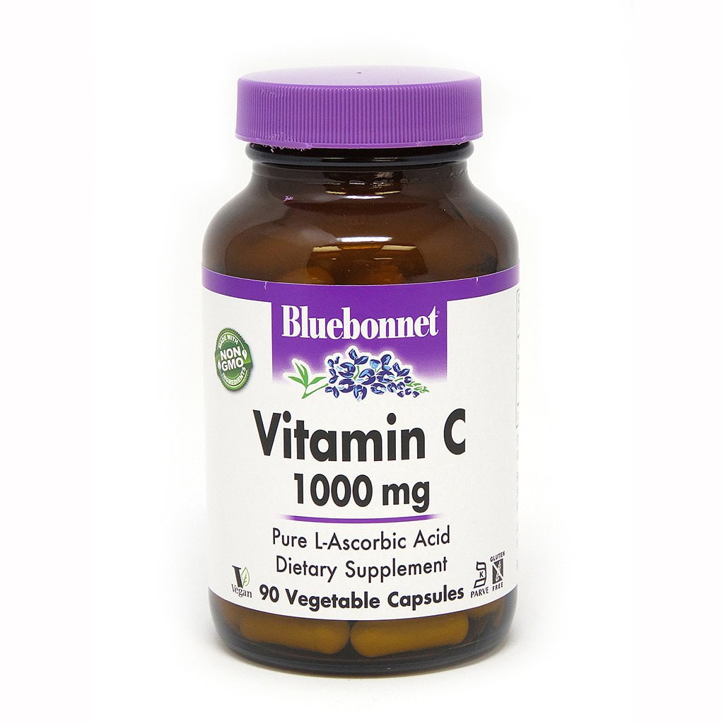 Bluebonnet Vitamin C 1000mg 90tab - AdvantageSupplements.com