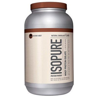 Nature's Best IsoPure Zero Carb Protein Powder, Creamy Vanilla - 7.5 lb tub