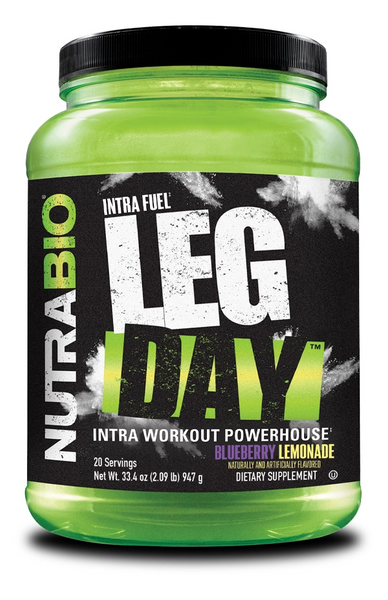 NutraBio Leg Day Intra Carbs 20 Servings