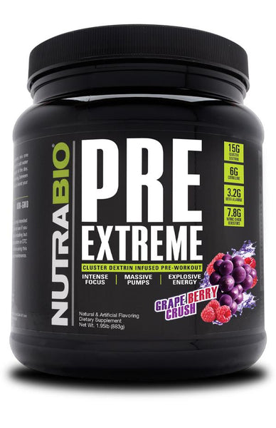 NutraBio Pre Extreme 20 servings - AdvantageSupplements.com