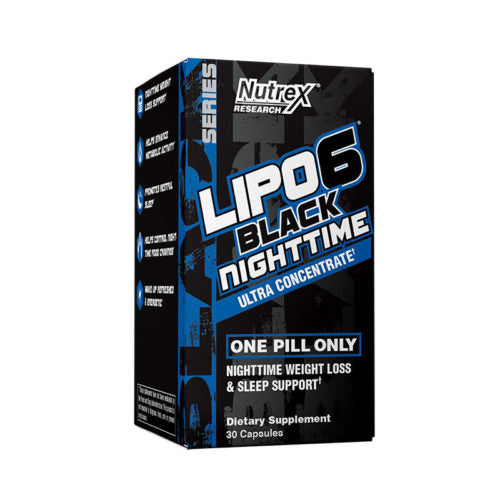 Nutrex Research Lipo-6 Black Nighttime Ultra Concentration 60caps