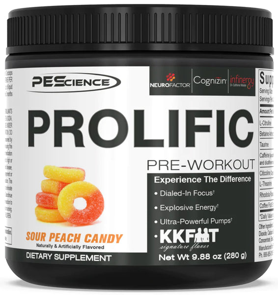 PEScience Prolific Pre-Workout 280gm