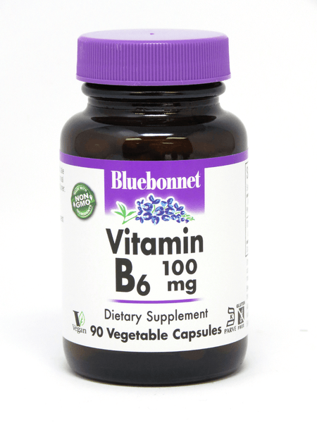 Bluebonnet Nutrition Vitamin B6 100mg 90vcaps