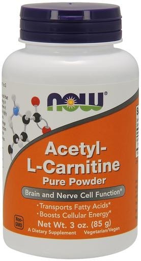 NOW Foods Acetyl-L-Carnitine Pure Powder 3oz - AdvantageSupplements.com