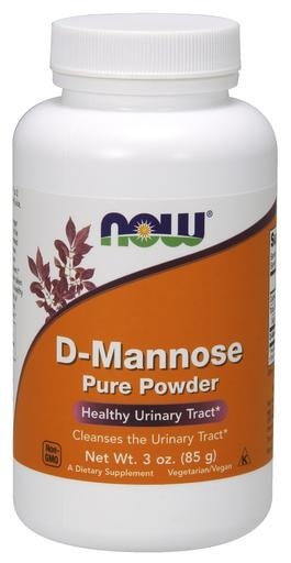 NOW Foods D-Mannose Pure Powder 3oz - AdvantageSupplements.com