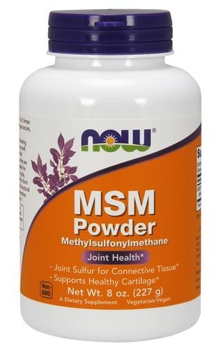 NOW Foods MSM Powder 8oz - AdvantageSupplements.com