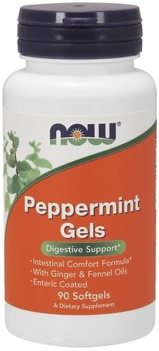 NOW Foods Peppermint Gels 90softgels - AdvantageSupplements.com
