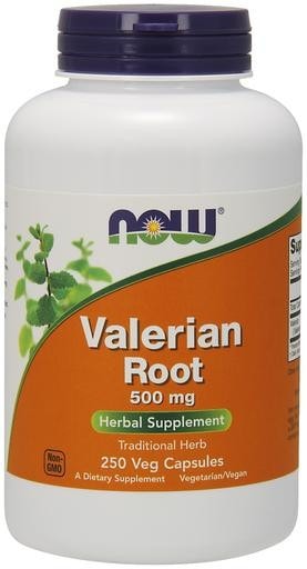 NOW Foods Valerian Root 500mg 250 Veggie Caps - AdvantageSupplements.com
