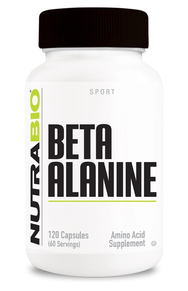 NutraBio Beta Alanine (CarnoSyn) 800mg 120caps