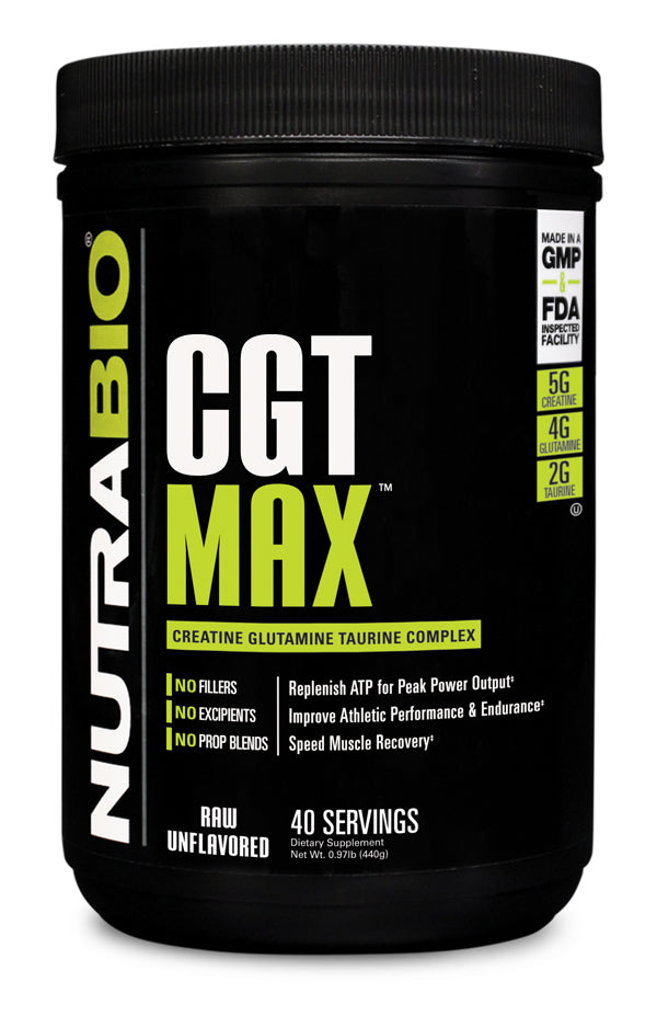 NutraBio CGT Max 40 servings