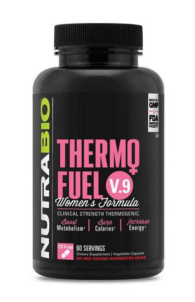 NutraBio Thermo Fuel V.9 Women's Formula 120vcaps - AdvantageSupplements.com